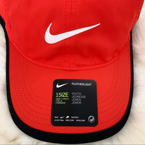 ✔️ NIKE Dri Fit Hat Featherlight Cap Running Hat - Picture 4 of 10